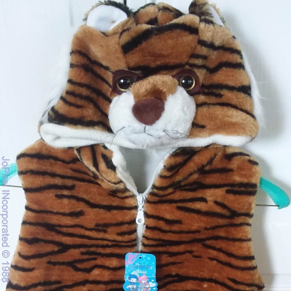 Tiger Cub Hooded Vest
